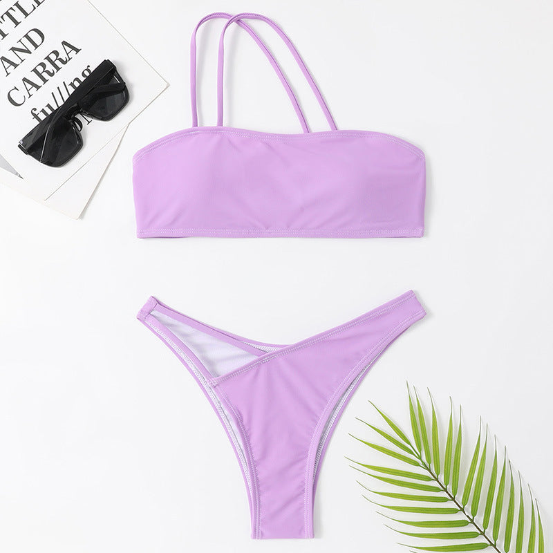 One-Shoulder Bikini Set